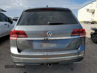 2019 Volkswagen Atlas SEL R-Line with VIN 1V2RR2CA9KC550679, listed as a Copart auction lot 50596155 with 85,482 mi miles and Salvage title. Bid and sale history available at DreamBid. Image 6.
