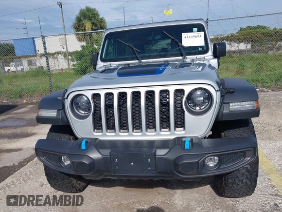 2023 Jeep Wrangler Rubicon with VIN 1C4JJXR63PW703424, listed as a IAAI auction lot 42639653 with 46,412 mi miles and . Bid and sale history available at DreamBid. Image 11.