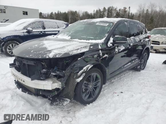 2023 Acura RDX w/A-Spec Package with VIN 5J8TC2H63PL800276, listed as a Copart auction lot 88324935 with 50,004 mi miles and Clean title. Bid and sale history available at DreamBid. Image 1.