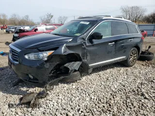2015 Infiniti QX60 с VIN 5N1AL0MM8FC557220, выставлен на аукционе Copart как лот 52786485 с пробегом 122 440 миль миль и Списание • Salvage title. История ставок и продаж доступна на DreamBid. Изображение 1.