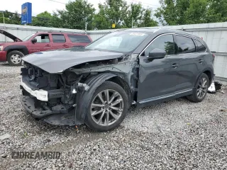 2018 Mazda CX-9 Grand Touring with VIN JM3TCADY7J0211781, listed as a Copart auction lot 59477885 with 77,667 mi miles and Salvage title. Bid and sale history available at DreamBid. Image 1.