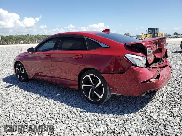 2019 Honda Accord Sedan Sport 1.5T with VIN 1HGCV1F33KA127085, listed as a Copart auction lot 51412665 with 109,165 mi miles and Salvage Title. Bid and sale history available at carsss.com. Image 2.