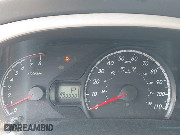 2012 Toyota Sienna LE with VIN 5TDJK3DC3CS037713, listed as a IAAI auction lot 42703815 with 208,000 mi miles and . Bid and sale history available at DreamBid. Image 7.