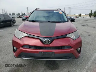 2018 Toyota RAV4 XLE with VIN 2T3WFREV0JW411011, listed as a Copart auction lot 58505825 with 91,787 mi miles and Salvage title. Bid and sale history available at DreamBid. Image 5.