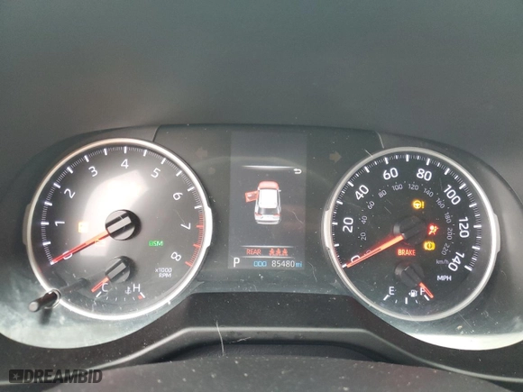 2019 Toyota RAV4 XLE with VIN 2T3W1RFV1KW018276, listed as a Copart auction lot 45151985 with NaN miles and Salvage Title. Bid and sale history available at carsss.com. Image 9.