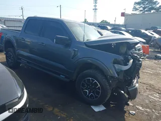 2022 Ford F-150 XL with VIN 1FTFW1E50NKE88686, listed as a IAAI auction lot 42155290 with 163,960 mi miles and . Bid and sale history available at DreamBid. Image 1.