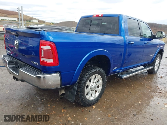 2019 Ram 2500 Laramie with VIN 3C6UR5FL1KG640911, listed as a IAAI auction lot 41668058 with 35,520 mi miles. Bid and sale history available at carsss.com. Image 4.