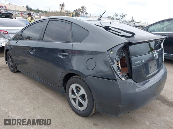 2014 Toyota Prius Four with VIN JTDKN3DU9E0389706, listed as a IAAI auction lot 42068067 with 278,910 mi miles. Bid and sale history available at carsss.com. Image 3.