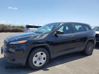 2015 Jeep Cherokee Sport with VIN 1C4PJMAB6FW605892, listed as a Copart auction lot 48430585 with 57,228 mi miles and Non Repairable. Bid and sale history available at carsss.com. Image 1.