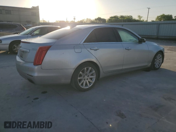 2016 Cadillac CTS RWD with VIN 1G6AP5SX4G0168857, listed as a Copart auction lot 52098715 with 184,364 mi miles and Salvage title. Bid and sale history available at DreamBid. Image 3.