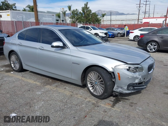 2016 BMW 5 Series 535i with VIN WBA5B1C50GG551122, listed as a IAAI auction lot 41483879 with 96,859 mi miles and . Bid and sale history available at DreamBid. Image 1.