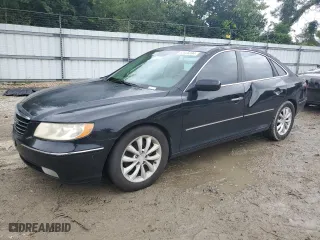 2007 Hyundai Azera SE with VIN KMHFC46F87A154007, listed as a Copart auction lot 63928394 with 166,339 mi miles and Salvage Title. Bid and sale history available at carsss.com. Image 1.