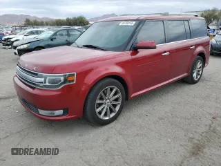 2013 Ford Flex Limited with VIN 2FMHK6D8XDBD32477, listed as a Copart auction lot 48798155 with 101,490 mi miles and Salvage Title. Bid and sale history available at carsss.com. Image 1.