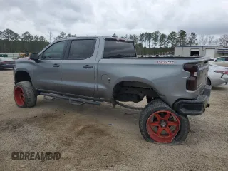 2020 Chevrolet Silverado 1500 Custom Trail Boss with VIN 3GCPYCEF6LG102635, listed as a Copart auction lot 86090994 with 64,881 mi miles and Salvage Title. Bid and sale history available at DreamBid. Image 2.