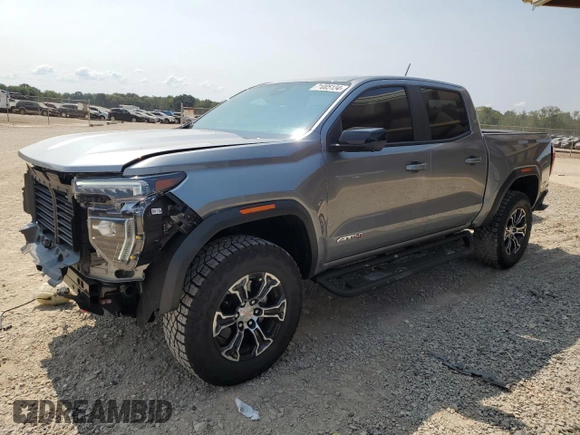 2024 GMC Canyon 4WD AT4 with VIN 1GTP6DEK9R1116173, listed as a Copart auction lot 71005134 with 5,298 mi miles and Salvage Title. Bid and sale history available at carsss.com. Image 1.