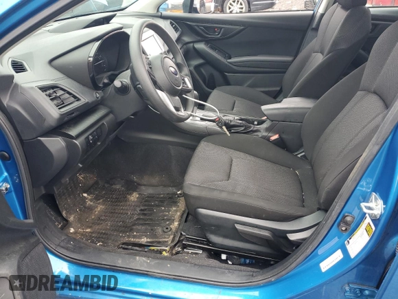 2023 Subaru Impreza with VIN 4S3GTAB60P3720467, listed as a Copart auction lot 47695905 with 21,721 mi miles and Salvage title. Bid and sale history available at DreamBid. Image 7.