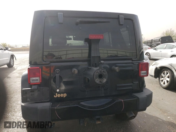 2014 Jeep Wrangler Unlimited Sahara with VIN 1C4BJWEG6EL185501, listed as a Copart auction lot 51538065 with 102,866 mi miles and Salvage Title. Bid and sale history available at carsss.com. Image 6.