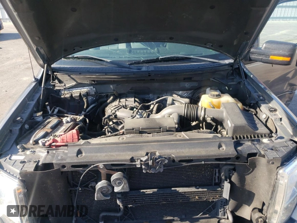 2013 Ford F-150 XL with VIN 1FTEX1CM5DFC69460, listed as a Copart auction lot 57601805 with 81,338 mi miles and Salvage title. Bid and sale history available at DreamBid. Image 11.
