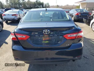 2020 Toyota Camry LE with VIN 4T1C11AK3LU399494, listed as a Copart auction lot 48527215 with 43,454 mi miles and Salvage Title. Bid and sale history available at carsss.com. Image 6.