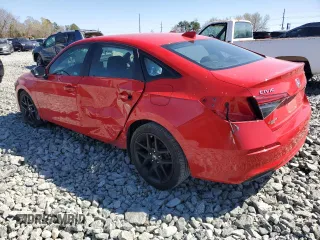2024 Honda Civic Sedan Sport with VIN 2HGFE2F5XRH561777, listed as a Copart auction lot 47270925 with 40,079 mi miles and Salvage Title. Bid and sale history available at carsss.com. Image 2.