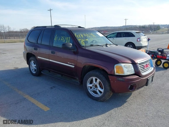2006 GMC Envoy SLE with VIN 1GKDT13S762328884, listed as a IAAI auction lot 41778198 with 1 mi miles. Bid and sale history available at carsss.com. Image 1.