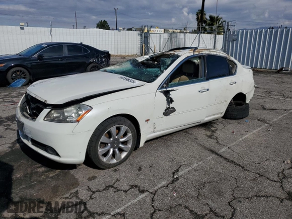 2007 Infiniti M x с VIN JNKAY01F57M460482, выставлен на аукционе Copart как лот 42598325 с пробегом Не указан миль и Списание • Salvage title. История ставок и продаж доступна на DreamBid. Изображение 1.