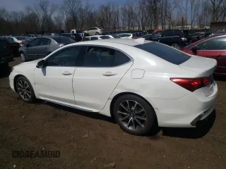 2018 Acura TLX w/Technology Pkg with VIN 19UUB2F59JA007083, listed as a Copart auction lot 47196053 with 61,310 mi miles. Bid and sale history available at carsss.com. Image 2.