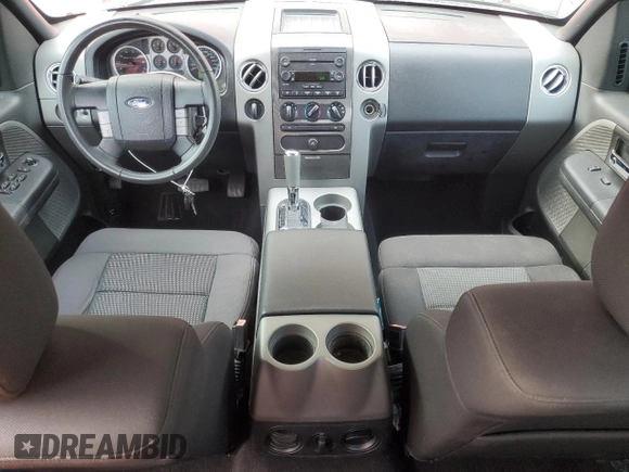 2006 Ford F-150 XLT с VIN 1FTPX14566KB21652, выставлен на аукционе Copart как лот 54096675 с пробегом 56 237 миль миль и Списание • Salvage title. История ставок и продаж доступна на DreamBid. Изображение 8.