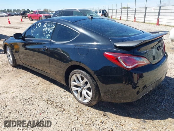 2013 Hyundai Genesis Coupe R-Spec with VIN KMHHT6KD0DU107881, listed as a IAAI auction lot 41815614 with 85,623 mi miles and . Bid and sale history available at DreamBid. Image 3.