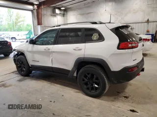 2017 Jeep Cherokee Trailhawk L Plus with VIN 1C4PJMBB4HD214429, listed as a Copart auction lot 58608395 with 117,403 mi miles and Clean title. Bid and sale history available at DreamBid. Image 2.