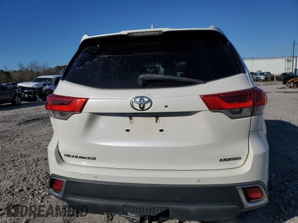 2019 Toyota Highlander Limited z VIN 5TDYZRFH4KS329505, wystawiony jako Copart lot #87901405 z przebiegiem 113 380 mil mil oraz Szkoda całkowita • Salvage title. Historia ofert i sprzedaży dostępna na DreamBid. Obrazek 6.