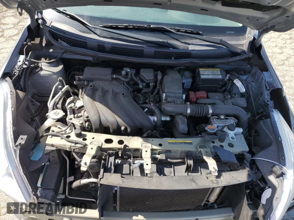 2013 Nissan Versa SV with VIN 3N1CN7AP2DL853742, listed as a Copart auction lot 60462615 with 75,587 mi miles and Salvage title. Bid and sale history available at DreamBid. Image 11.