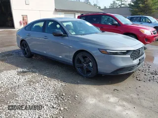 2024 Honda Accord Sport-L with VIN 1HGCY2F73RA057842, listed as a IAAI auction lot 42040119 with 14,051 mi miles and . Bid and sale history available at DreamBid. Image 1.