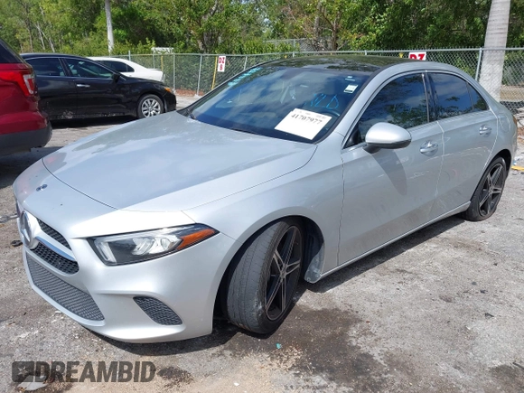 2020 Mercedes-Benz A 220 with VIN W1K3G4EB1LJ234968, listed as a IAAI auction lot 41707977 with 50,171 mi miles and . Bid and sale history available at DreamBid. Image 18.