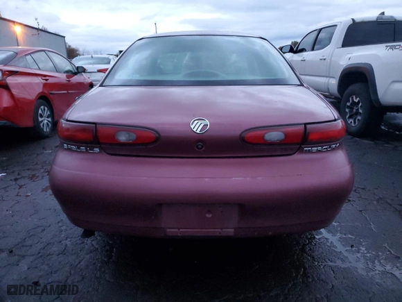 1996 Mercury Sable LS with VIN 1MELM53S9TG646191, listed as a Copart auction lot 81002674 with 163,808 mi miles and Clean Title. Bid and sale history available at carsss.com. Image 6.