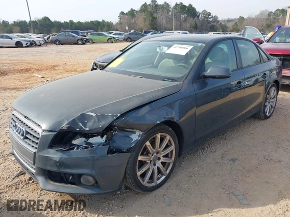 2010 Audi A4 2.0T Premium with VIN WAUBFAFL2AN042489, listed as a IAAI auction lot 41790066 with 162,287 mi miles. Bid and sale history available at carsss.com. Image 2.