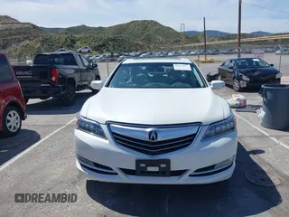 2014 Acura RLX Tech Pkg with VIN JH4KC1F51EC001557, listed as a IAAI auction lot 41937077 with 45,392 mi miles. Bid and sale history available at carsss.com. Image 12.