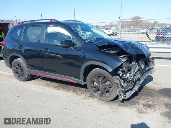 2019 Subaru Forester Special Sports with VIN JF2SKAPC0KH509830, listed as a IAAI auction lot 41520638 with 57,648 mi miles and . Bid and sale history available at DreamBid. Image 1.