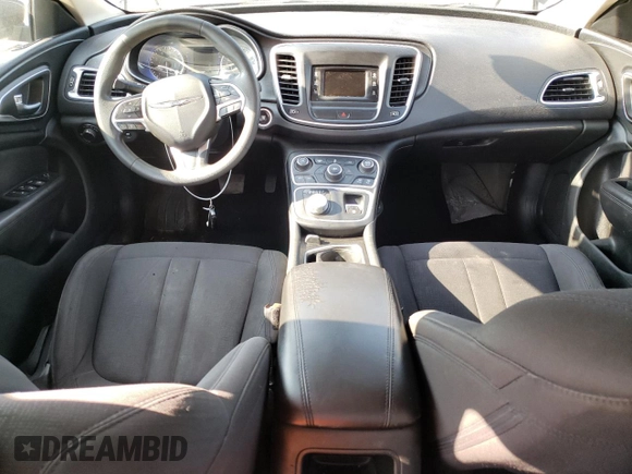 2015 Chrysler 200 Limited with VIN 1C3CCCAB9FN547886, listed as a Copart auction lot 64652535 with 215,557 mi miles and Salvage title. Bid and sale history available at DreamBid. Image 8.