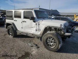 2012 Jeep Wrangler Unlimited Sport with VIN 1C4HJWDGXCL268227, listed as a Copart auction lot 86121234 with 137,585 mi miles and Salvage Title. Bid and sale history available at carsss.com. Image 4.