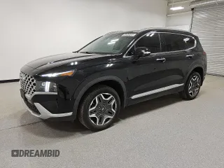 2022 Hyundai Santa Fe Hybrid Limited with VIN KM8S5DA18NU029900, listed as a Copart auction lot 48048485 with 62,501 mi miles and Clean Title. Bid and sale history available at carsss.com. Image 1.