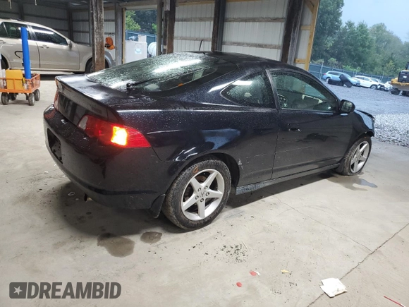2004 Acura RSX with VIN JH4DC54824S020250, listed as a Copart auction lot 73184464 with 107,605 mi miles and Salvage Title. Bid and sale history available at carsss.com. Image 3.
