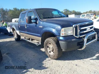 2007 Ford Super Duty F-250 XL with VIN 1FTSW21557EA28421, listed as a IAAI auction lot 41691667 with 142,551 mi miles. Bid and sale history available at carsss.com. Image 1.