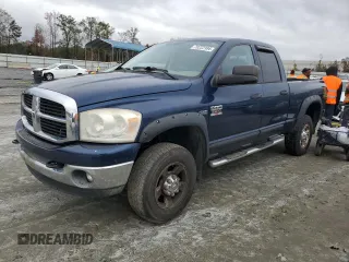 2007 Dodge Ram 2500 SLT with VIN 1D7KS28D67J589720, listed as a Copart auction lot 79232384 with 221,207 mi miles and Salvage Title. Bid and sale history available at carsss.com. Image 1.