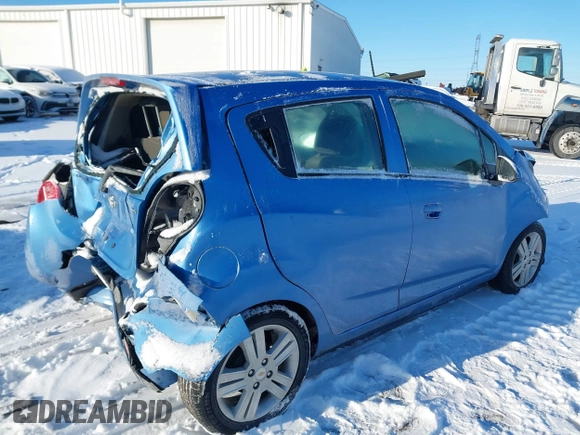 2015 Chevrolet Spark LS with VIN KL8CB6S91FC765434, listed as a IAAI auction lot 41400278 with 80,993 mi miles and . Bid and sale history available at DreamBid. Image 4.