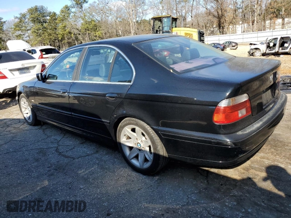 2003 BMW 5 Series 525iA with VIN WBADT43463GY98868, listed as a Copart auction lot 82970363 with 284,039 mi miles and Clean Title. Bid and sale history available at carsss.com. Image 2.