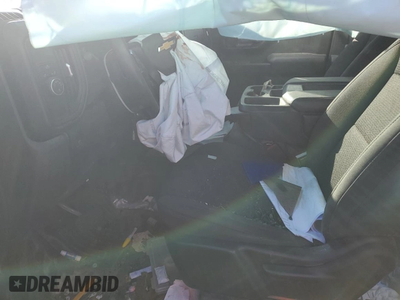 2021 Chevrolet Silverado 1500 Work Truck with VIN 1GCRWAEF0MZ158333, listed as a Copart auction lot 79717694 with Not Provided miles and Salvage Title. Bid and sale history available at DreamBid. Image 7.