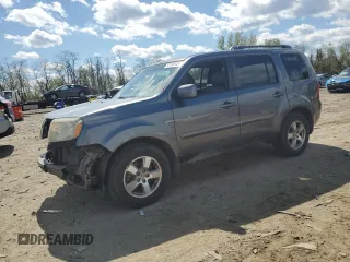 2011 Honda Pilot EX-L with VIN 5FNYF4H53BB036343, listed as a Copart auction lot 52136145 with 217,132 mi miles and Salvage Title. Bid and sale history available at carsss.com. Image 1.