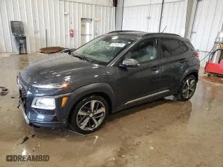 2018 Hyundai Kona Limited with VIN KM8K3CA55JU126419, listed as a Copart auction lot 42784275 with 58,432 mi miles and Salvage Title. Bid and sale history available at carsss.com. Image 1.