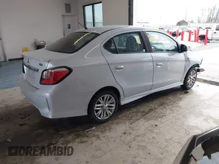2021 Mitsubishi Mirage G4 ES with VIN ML32FUFJ5MHF04670, listed as a IAAI auction lot 41617661 with 44,941 mi miles. Bid and sale history available at carsss.com. Image 4.